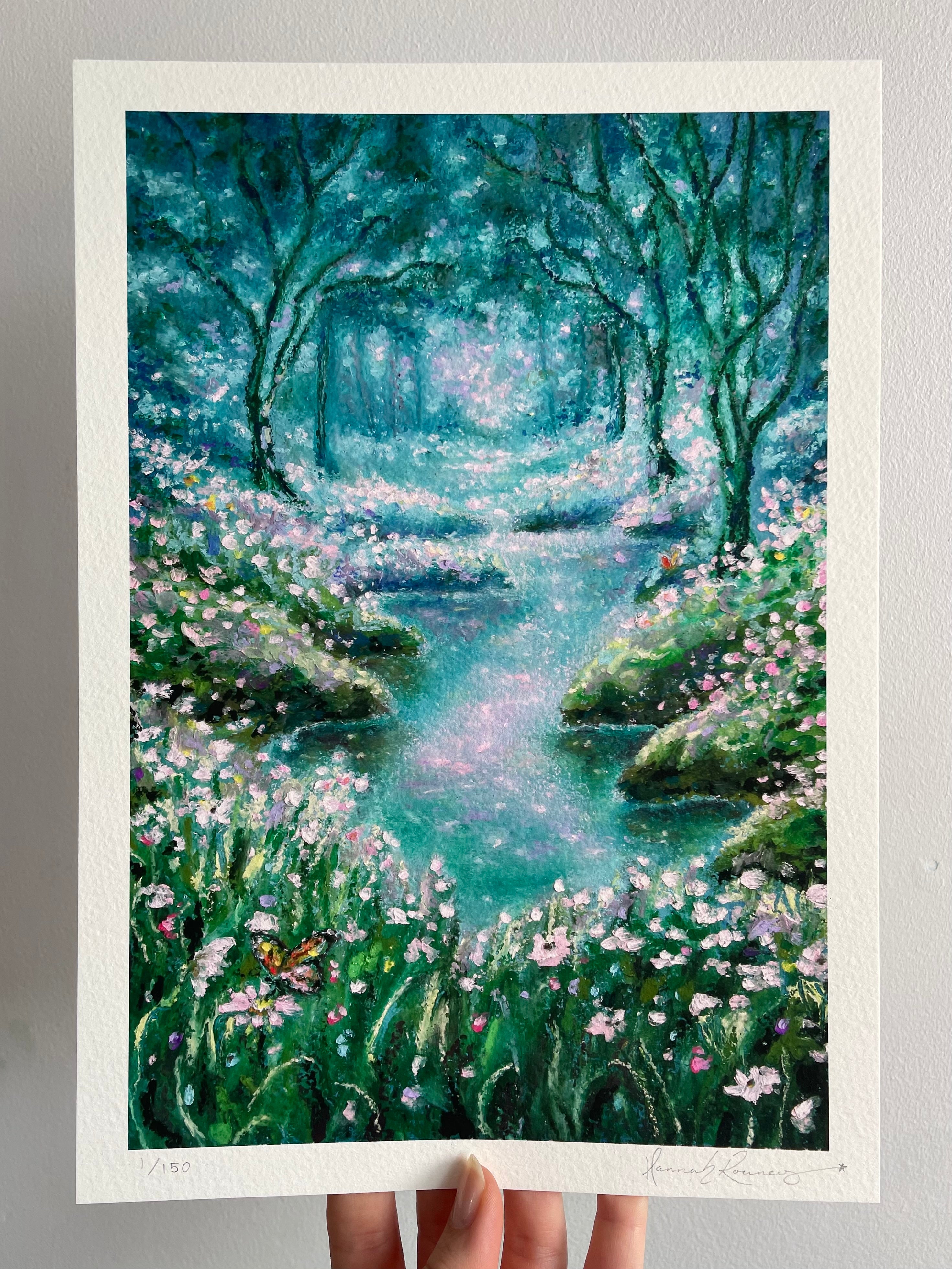 Enchanted at Midnight: Giclée Fine Art Print