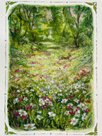 Follow the Bunnies: Giclée Fine Art Print